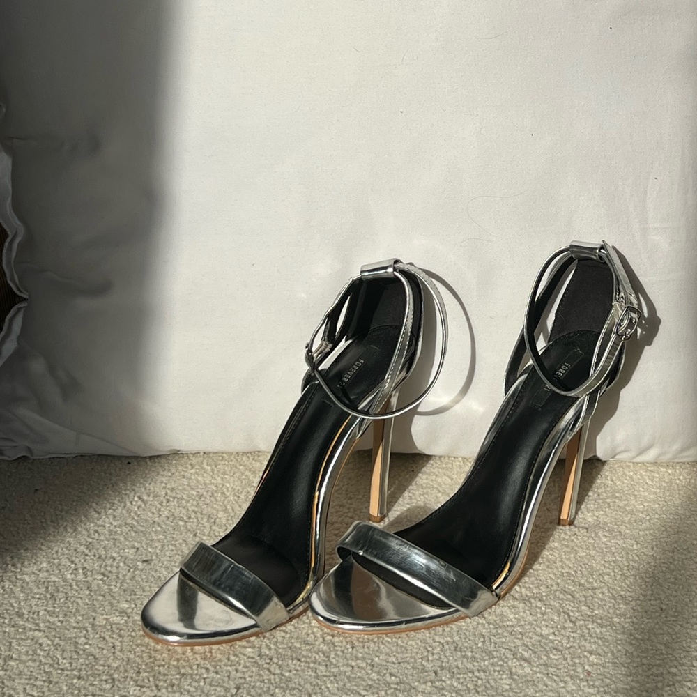 F21 silver size 8.5 or 9